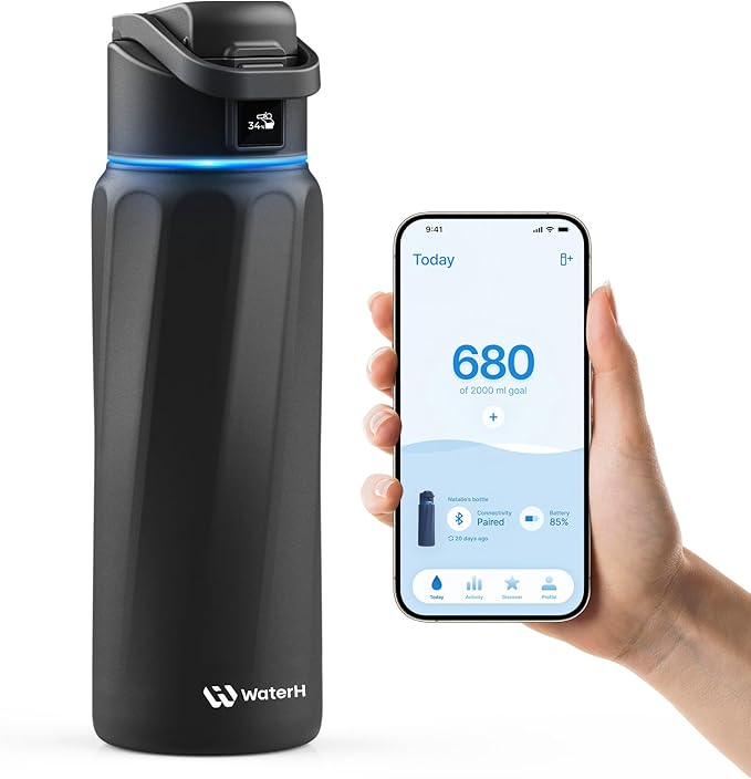 BOOST Smart Water Bottle with Reminder & Tracker