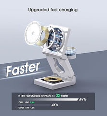 3 in 1 Wireless Charging Station for Apple Multple Devices
