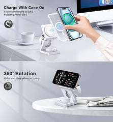 3 in 1 Wireless Charging Station for Apple Multple Devices